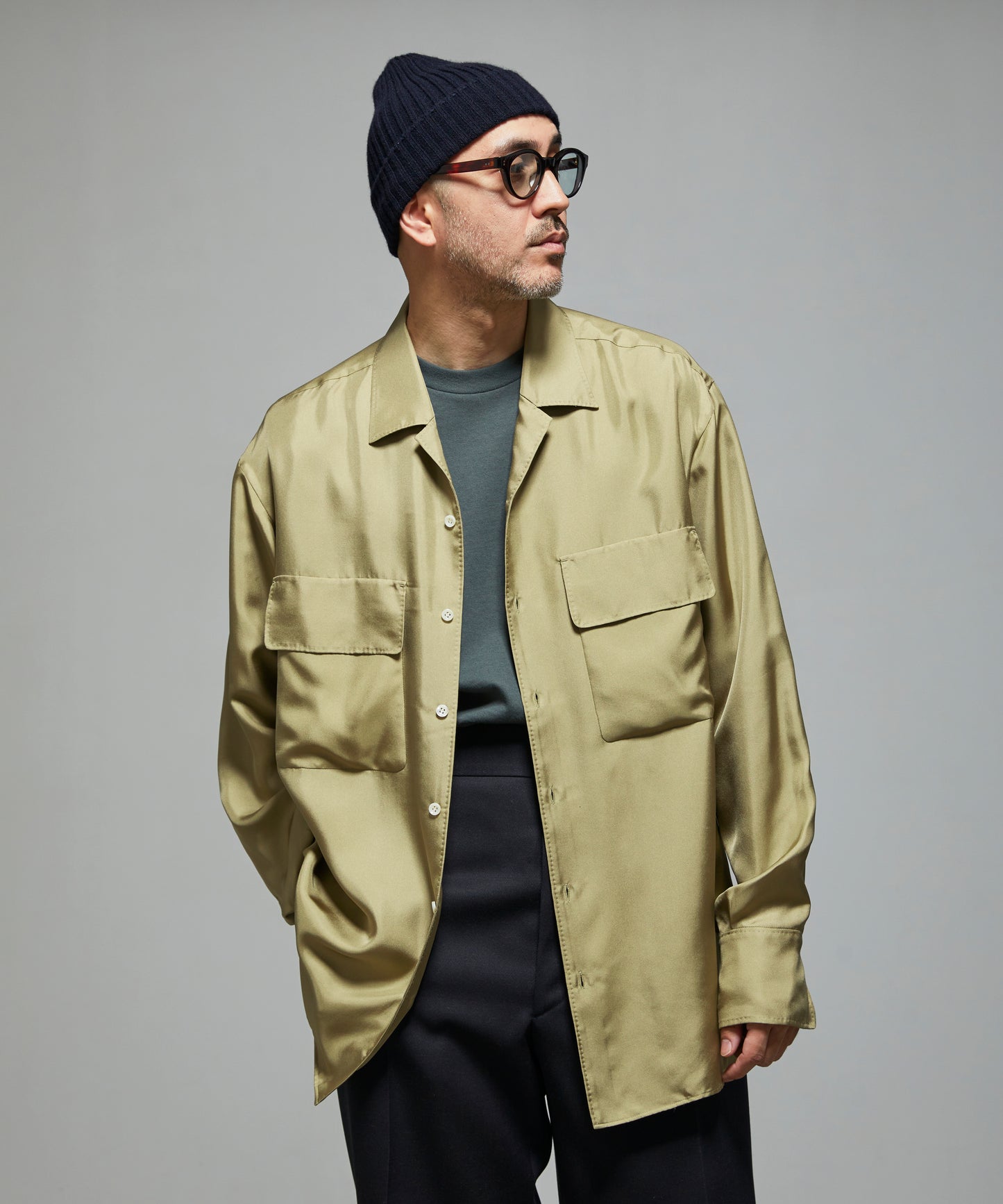 KHAKI model:180cm size:3