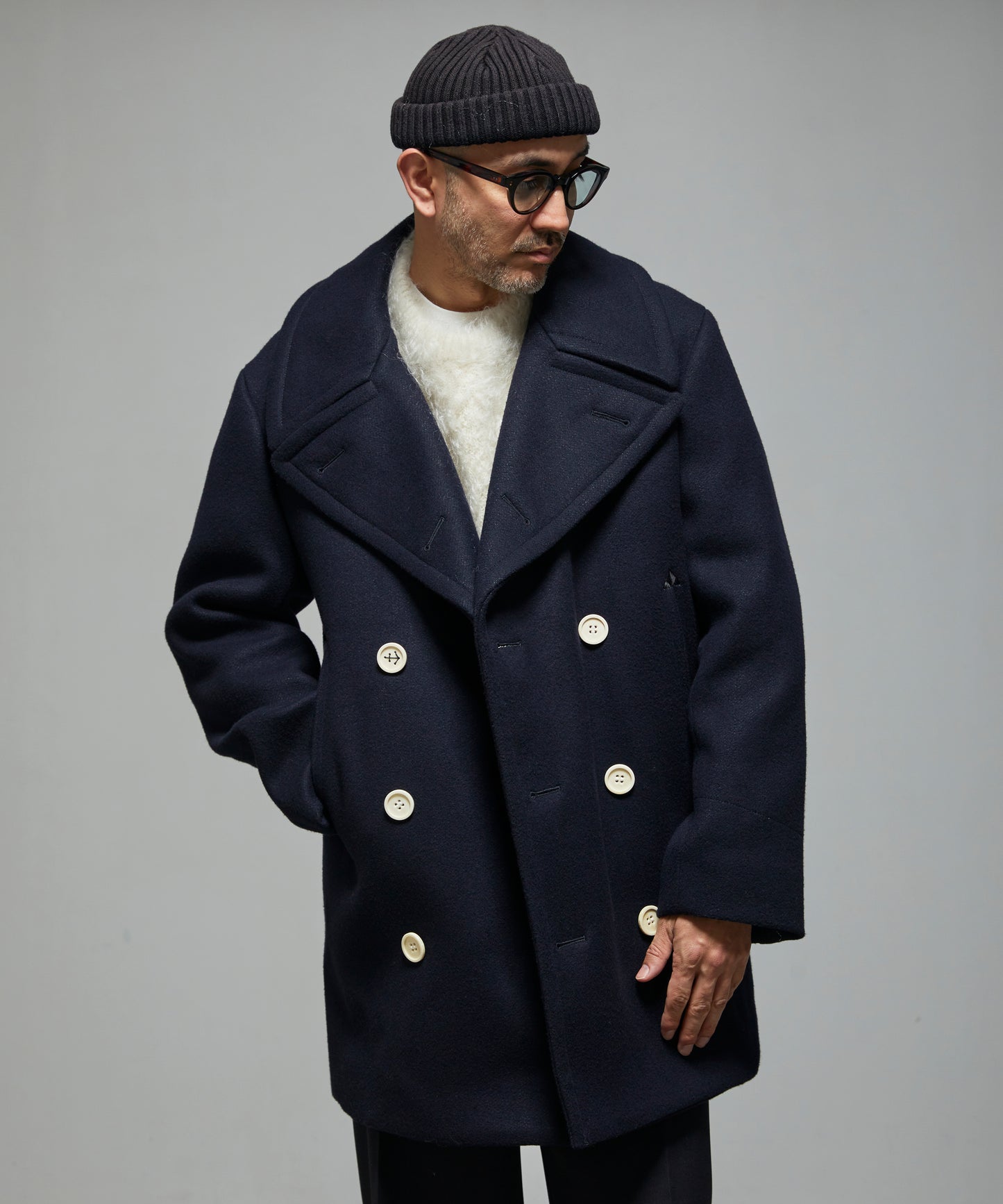 NAVY model:180cm size:3