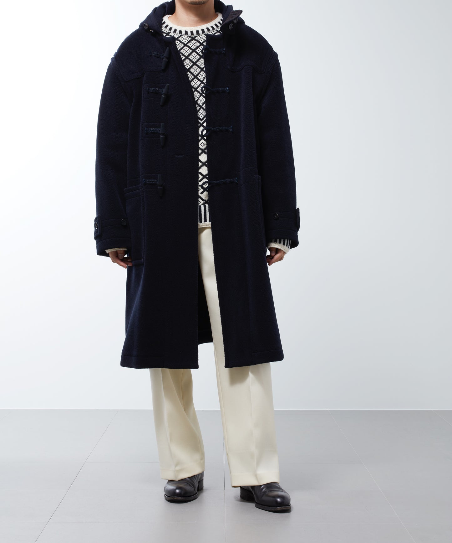 NAVY model:179cm size:3