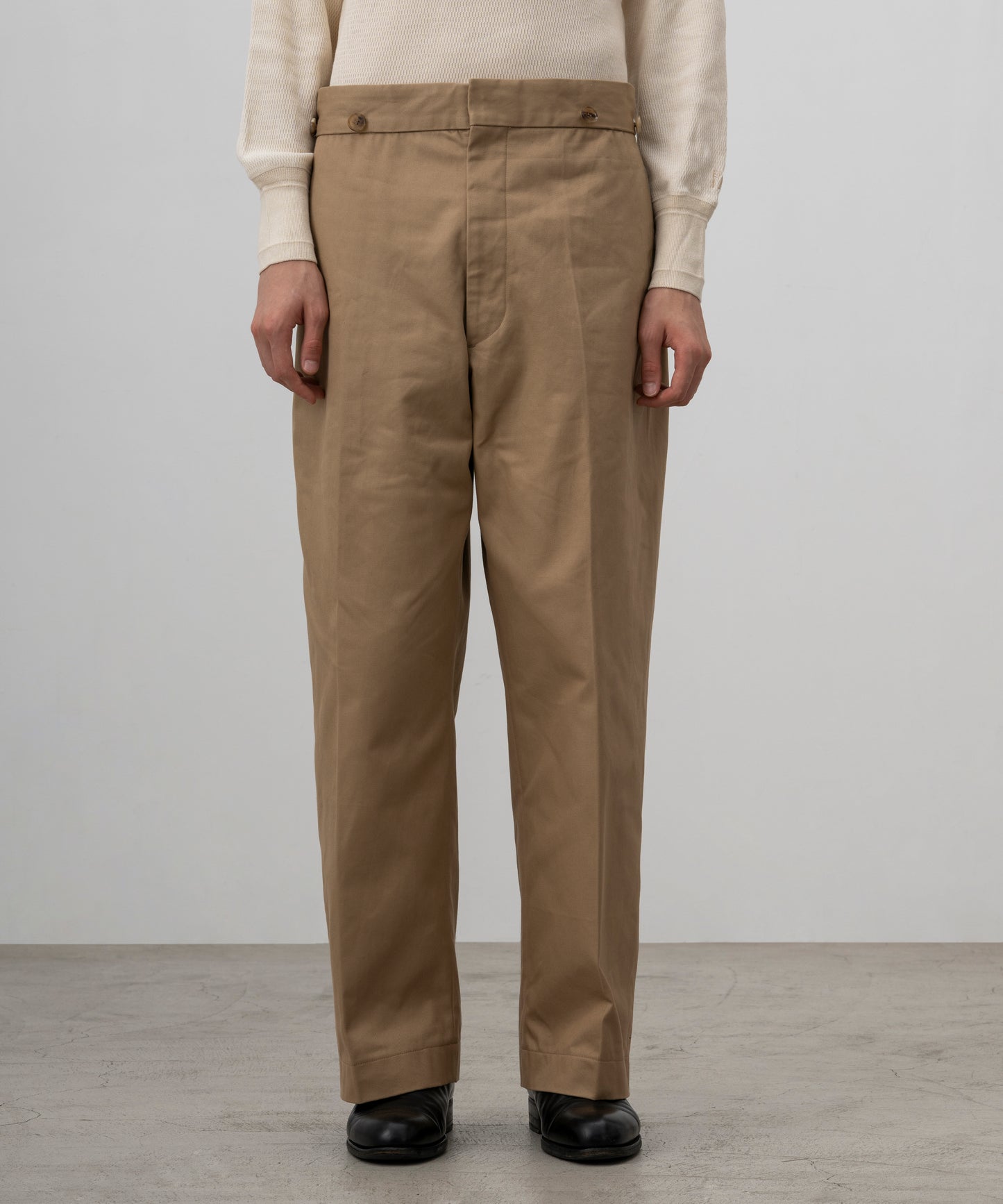 【NEW】SOLIS COTTON TROUSERS