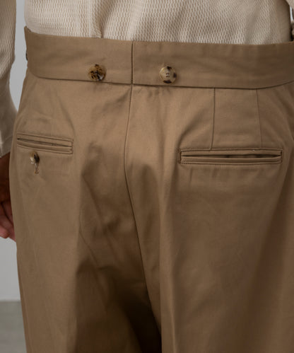 【NEW】SOLIS COTTON TROUSERS