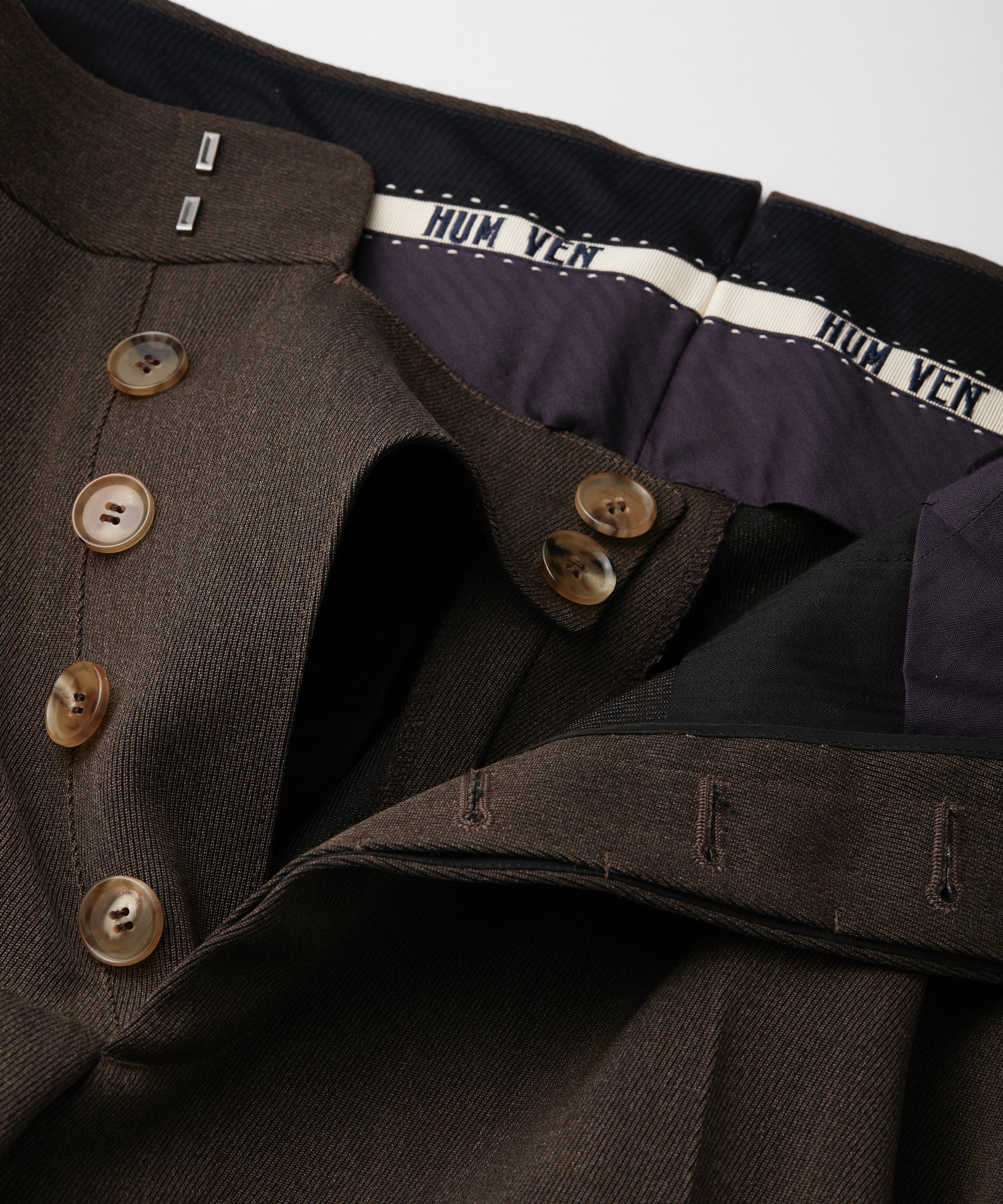 HUM VENT SOLIS CAVALRY TROUSERS - スラックス