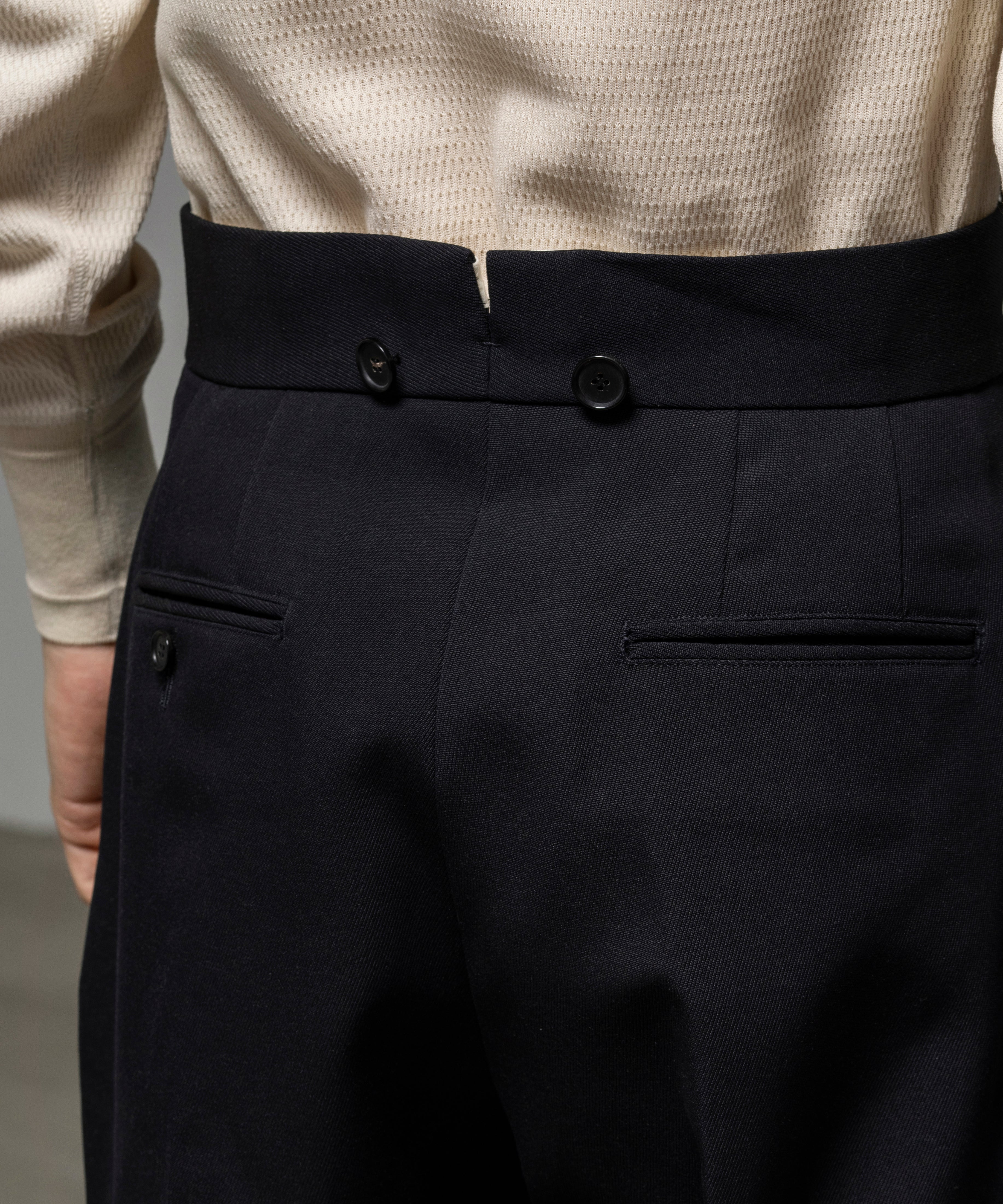 HUM VENT SOLIS サスペンダー付き CAVALRY TROUSERS - 通販